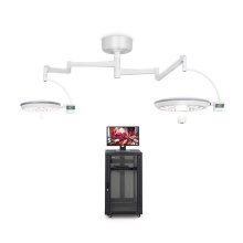 Double Arm Head Ceiling Medical LED Surgical OT Lamp Operating Room OT Light Price